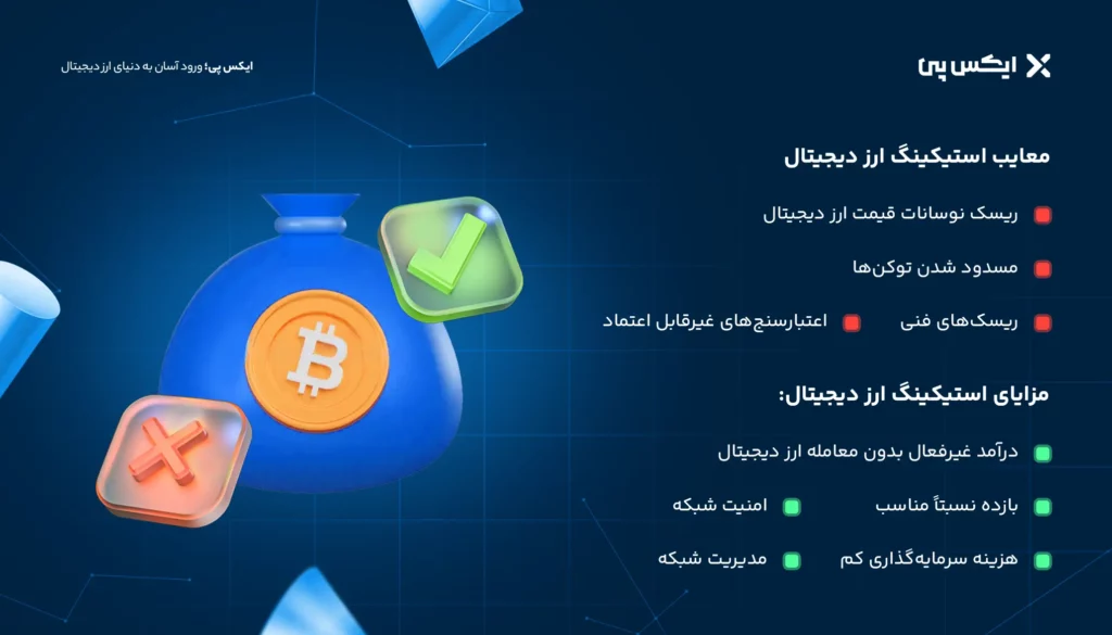 مزایا و معایب استیکینگ ارز دیجیتال
