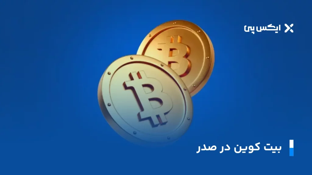 بیت کوین در صدر