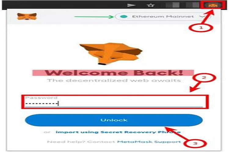 اضافه کردن تتر به کیف پول متامسک